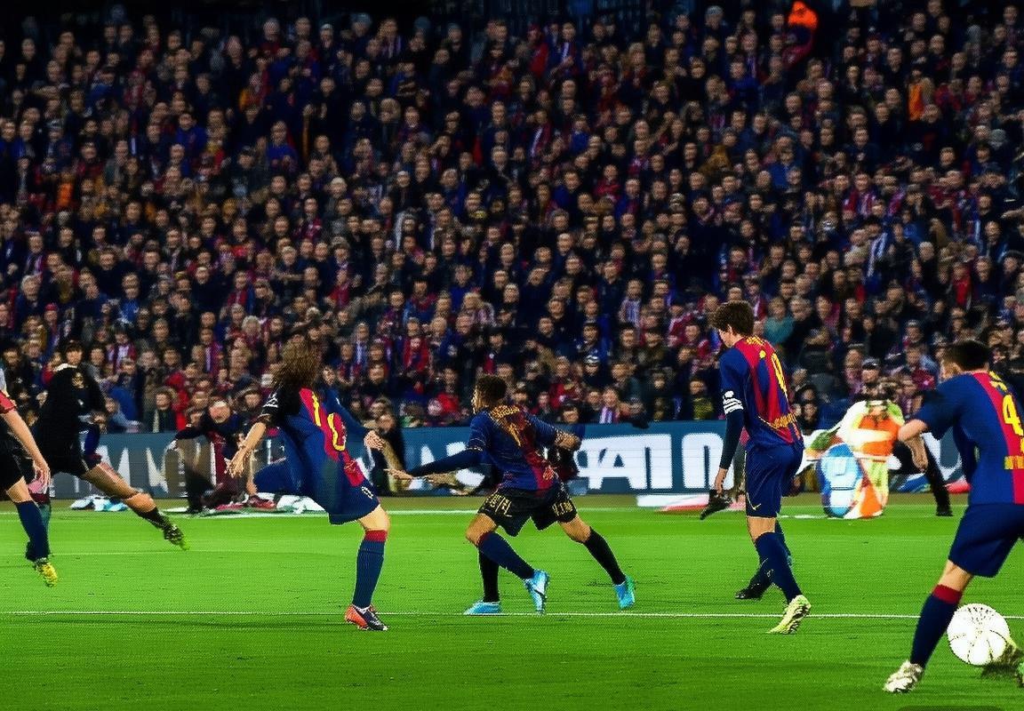 巴塞罗那VS黑欧冠：巅峰对决战术解析与球